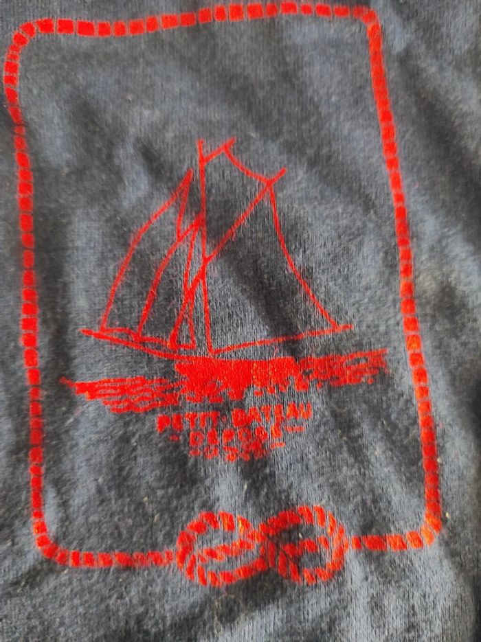 Tee shirt Petit Bateau 6 mois - photo numéro 2