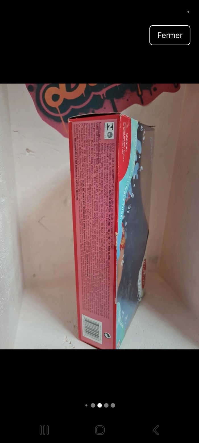 Barbie Coca-Cola splash