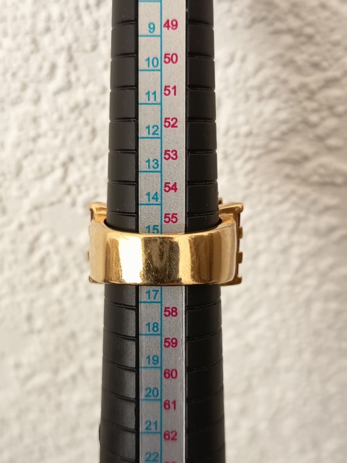 Bague plaqué or. - photo numéro 10