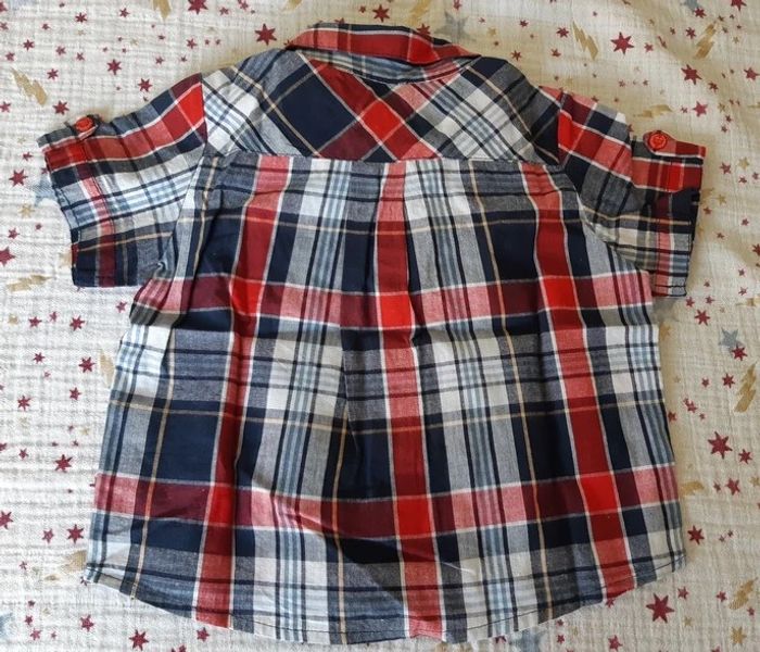 Chemise MC Barbaras 74cm 12 mois - photo numéro 2