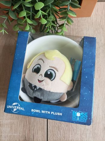 Bol et peluche Baby Boss 