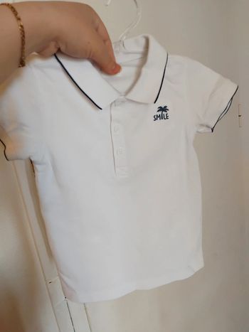 Polo techerts garçon 3ans