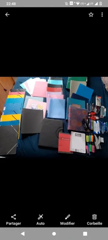 Fournitures de rentrée