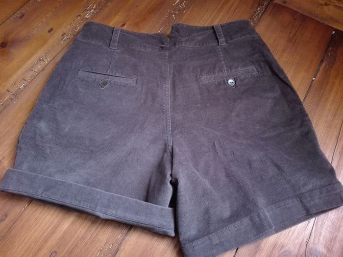 Short "velours" marron Bensimon - photo numéro 2