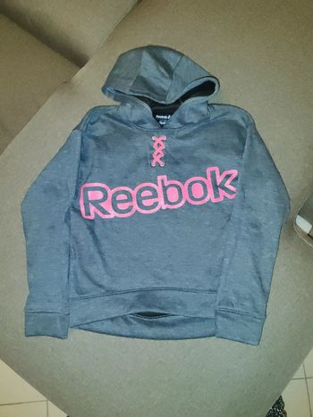 Sweat à capuche Reebok 10 ans