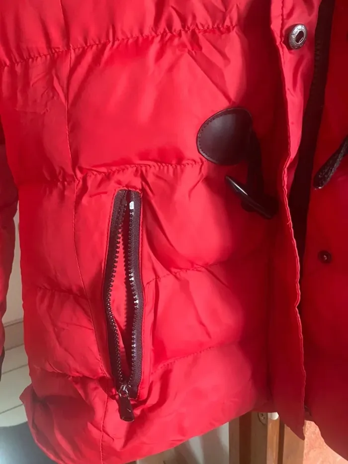Blouson chaud Brave Soul - Taille 40/L - Rouge éclatant - photo numéro 3