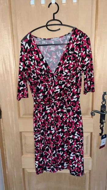 Robe midi 3 Suisses Rose et Blanche