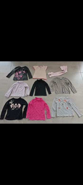 Lot de vêtements hiver fille en 5 ans
