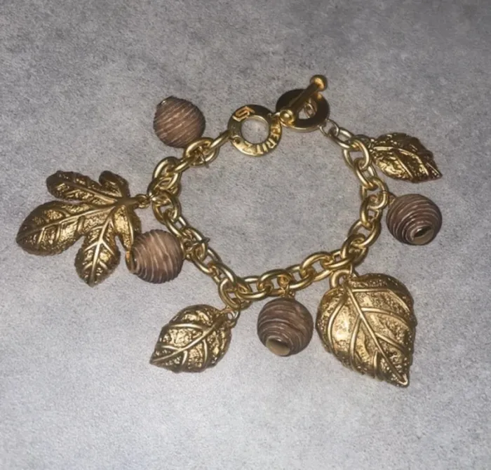 Bracelet vintage plaqué or