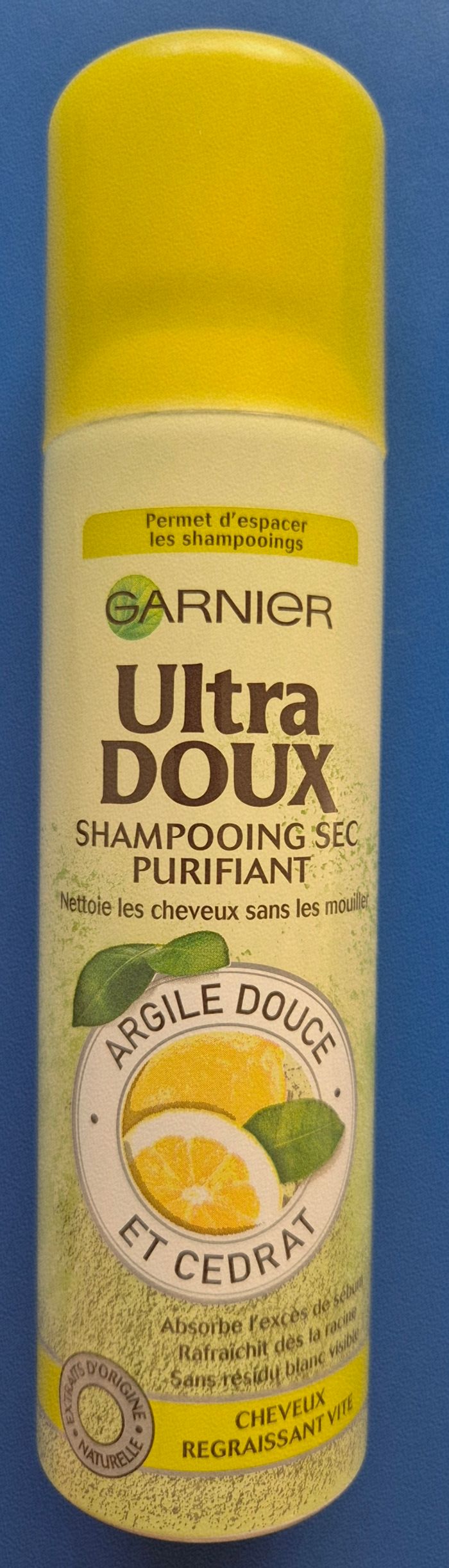 Shampooing sec purifiant ultra doux