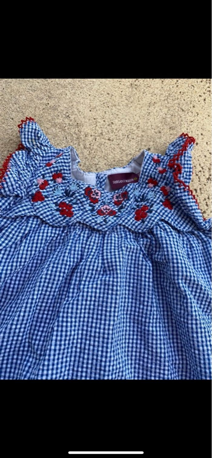 Robe sergent major et culotte assortie - photo numéro 2