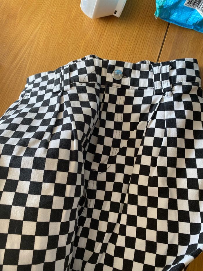 Pantalon à carreaux taille 36 - photo numéro 2