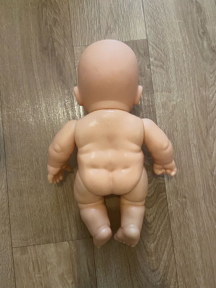 Poupon bébé bleu 20 cm - photo numéro 3