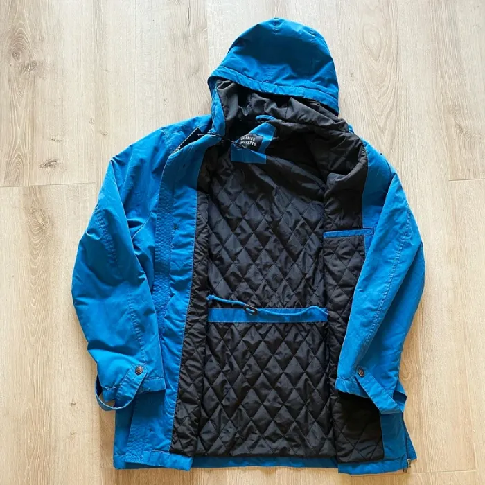 Galeries Lafayette Manteau / Blouson Bleu Homme Exclusive Urban Collection Parfait Etat (Taille XL) - photo numéro 8