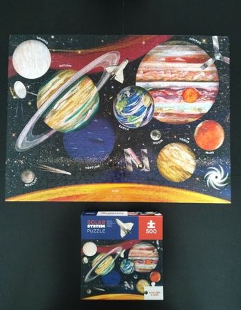 Puzzle Système Solaire 500 pièces