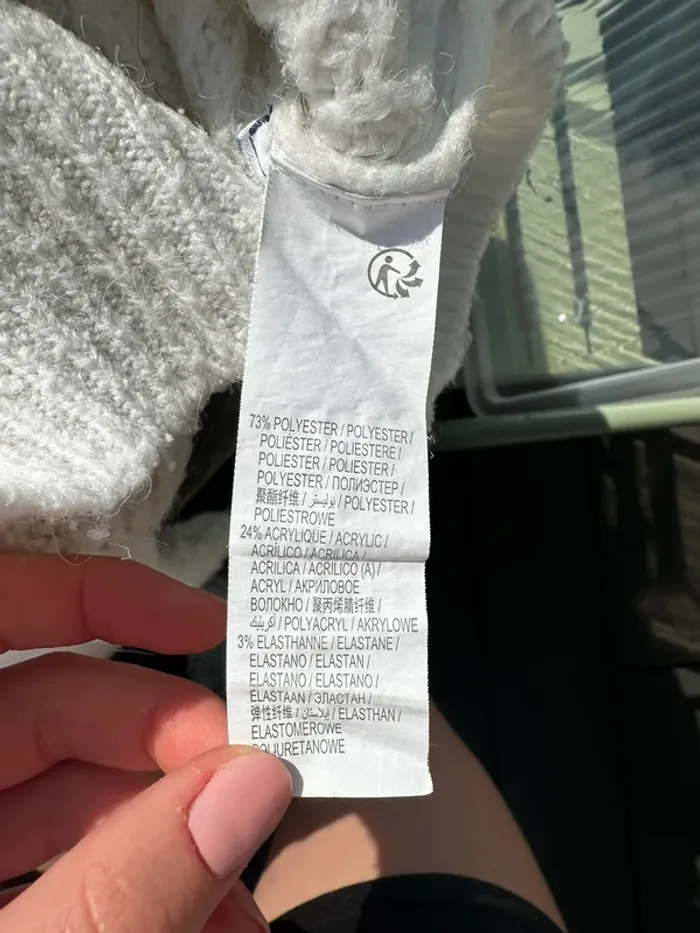 Pull blanc cassé - photo numéro 4