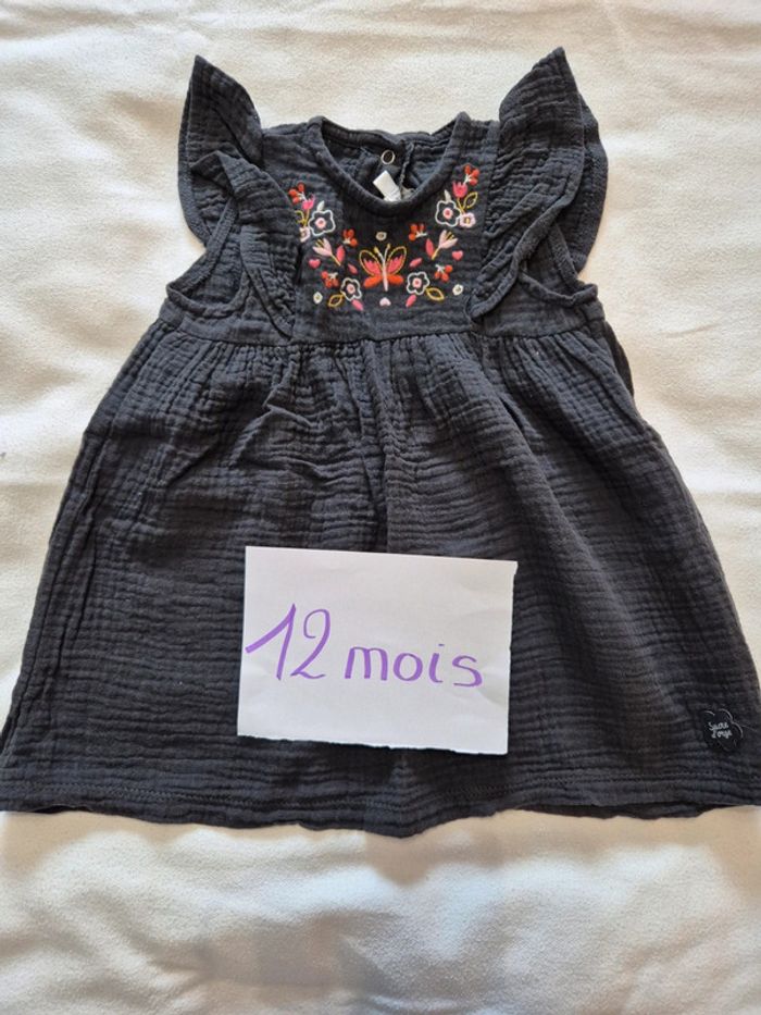 Robe "Sucre d'orge" 12mois