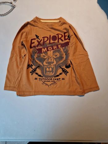 Tee-shirt manches longues garçon