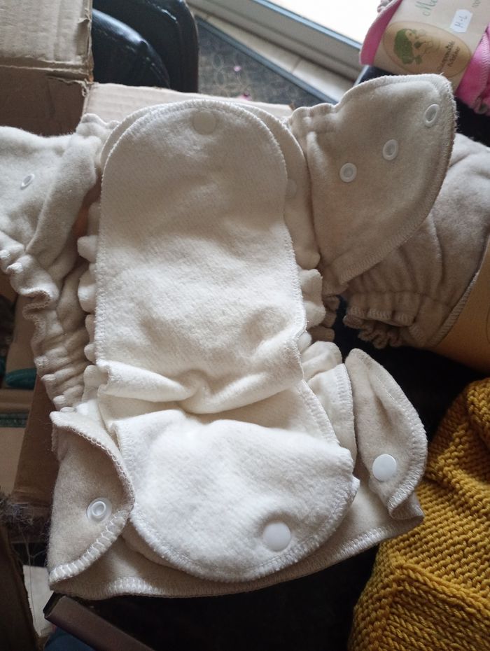 Lot de couches lavables en laine - photo numéro 9