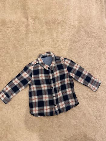 Chemise réversible 12 mois garcon