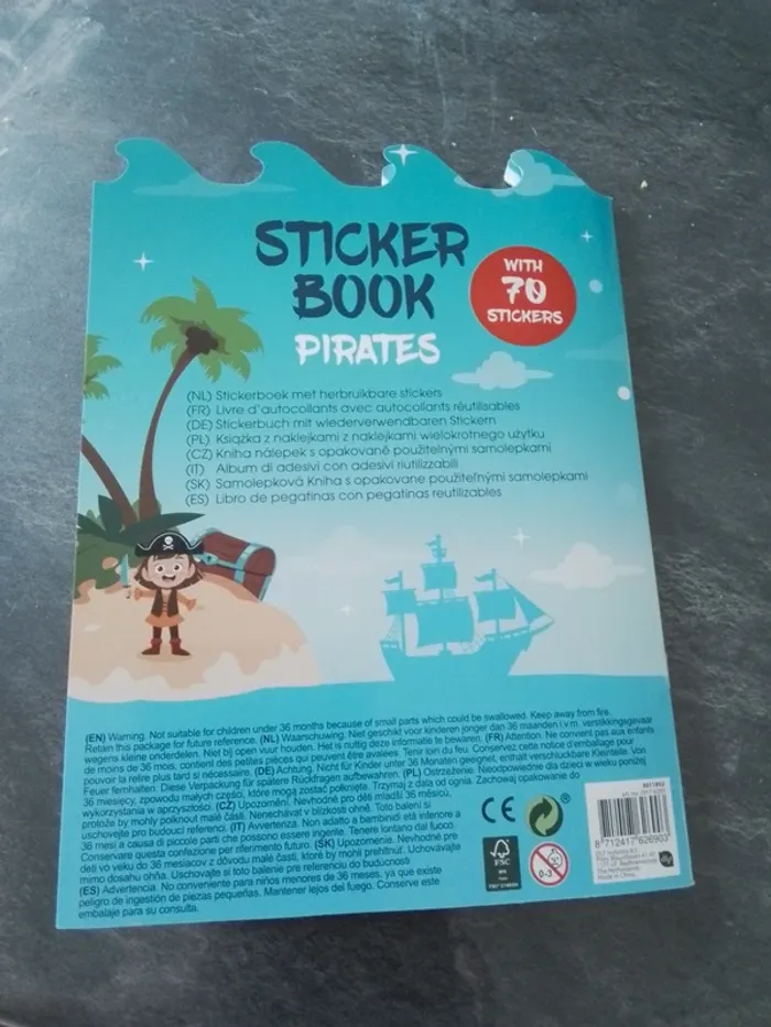 Livre gommettes pirates - photo numéro 4