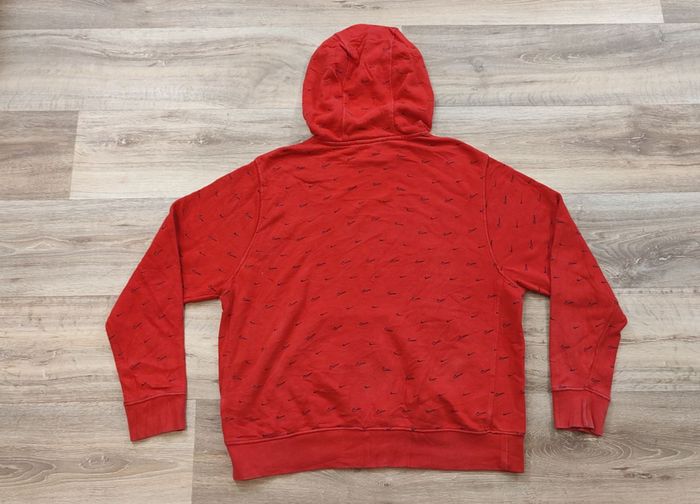 Vêtement Homme Sweats pull sweat à capuche rouge Nike taille L #Retrostreet - photo numéro 2