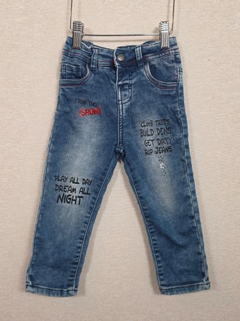 Jeans ajustable je suis Taille orchestra 18 mois 81 cm 