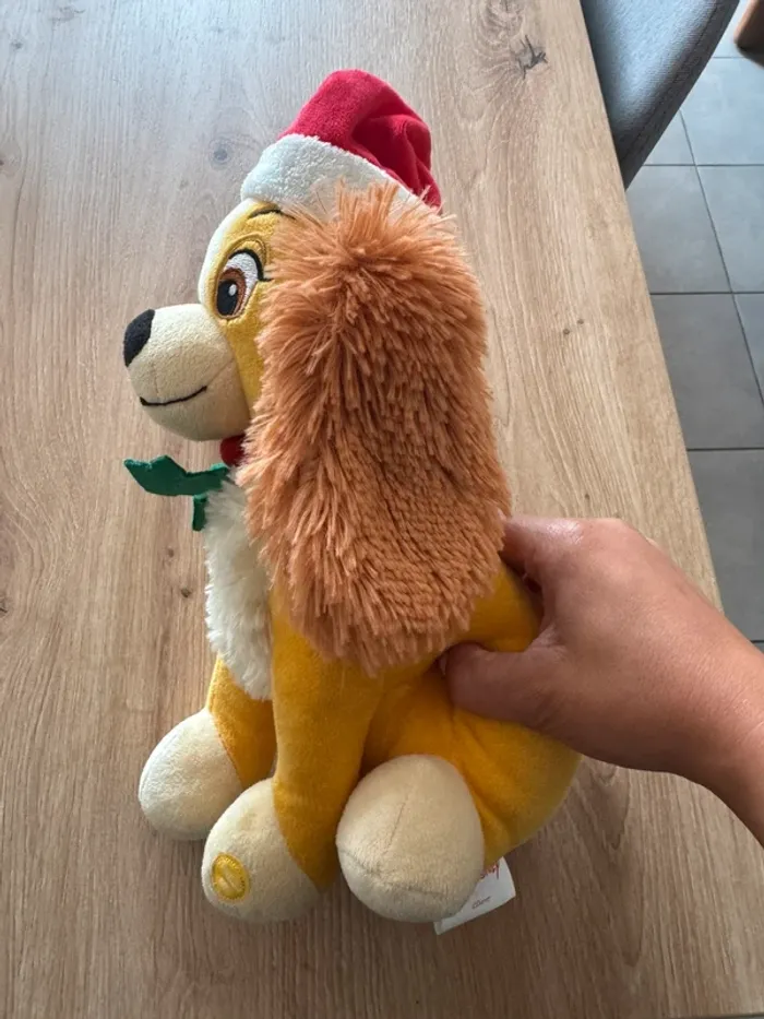 Peluche Disney musical de Noël belle - photo numéro 2