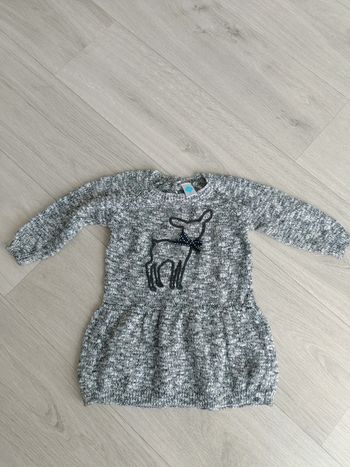 Robe pull bébé fille