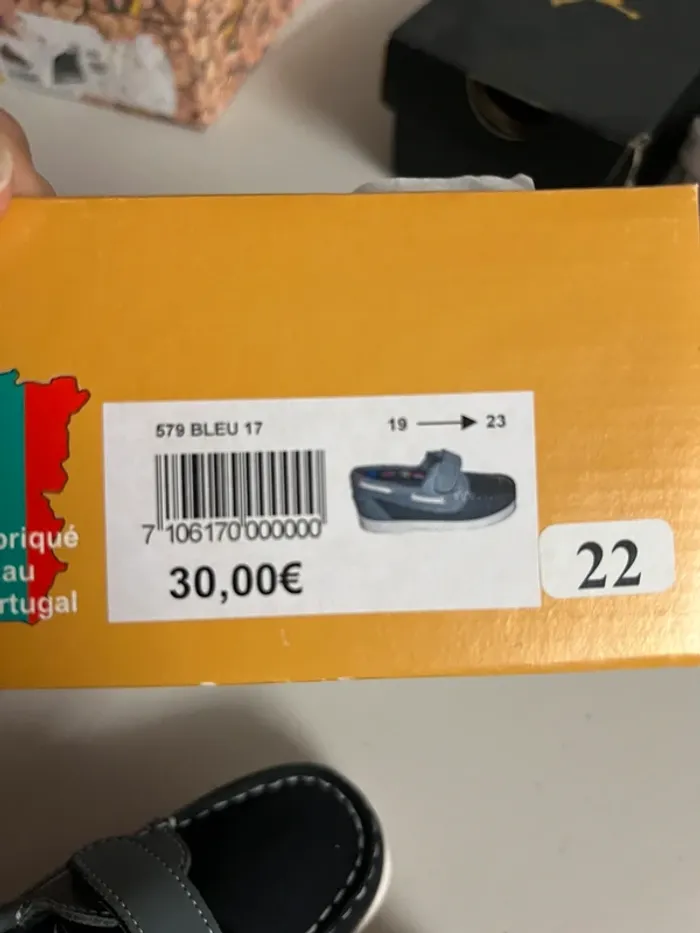 Chaussures bateau 22 neuves - photo numéro 6
