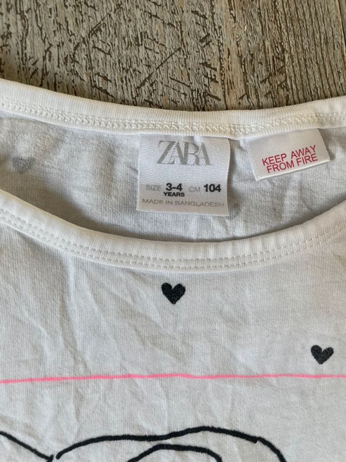 T shirt Zara - photo numéro 3