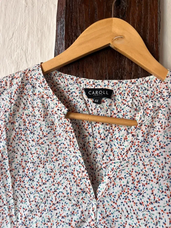Blouse Caroll – 100% coton – T.44 - photo numéro 3