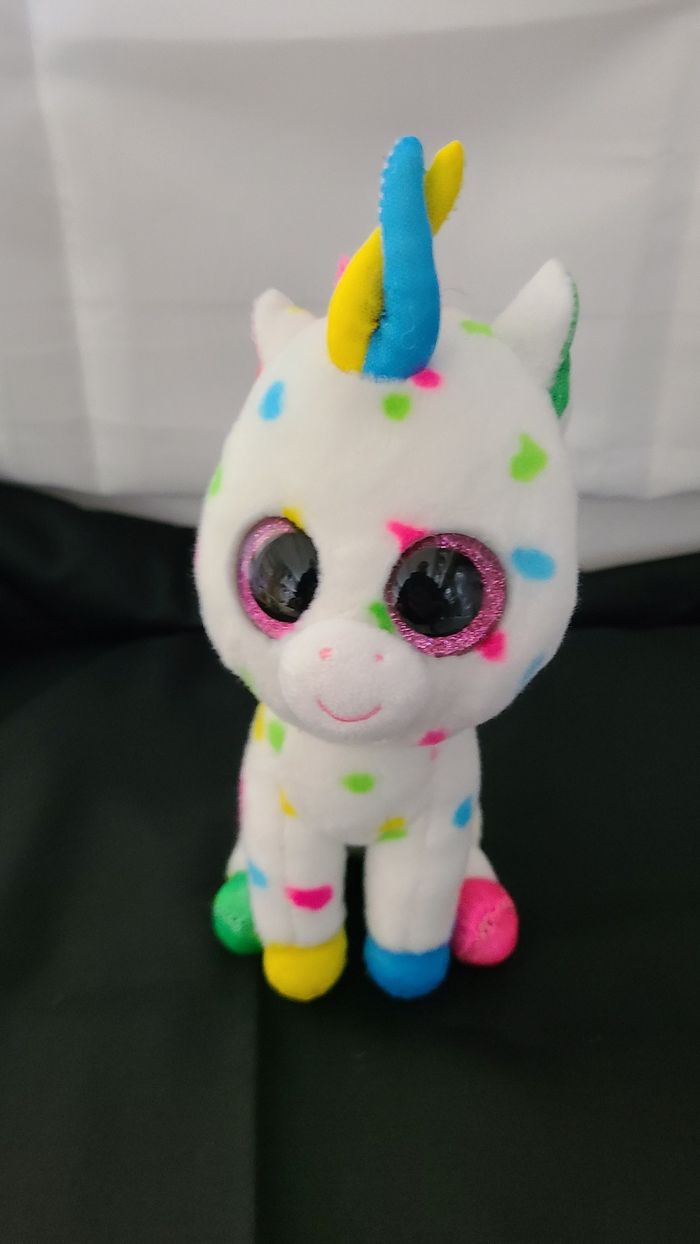 Peluche Ty Beanie Boo's Small Harmonie la Licorne