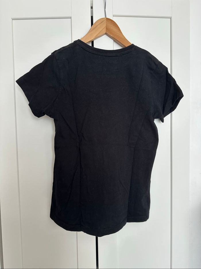 T-shirt minecraft taille 7/8ans très bon état noir vert - photo numéro 3