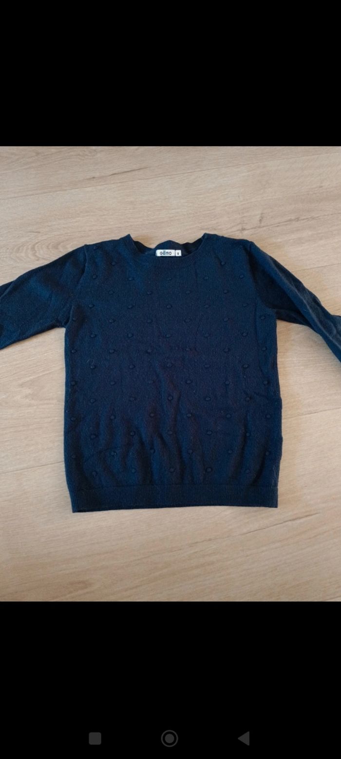 Pull fille 8ans gemo