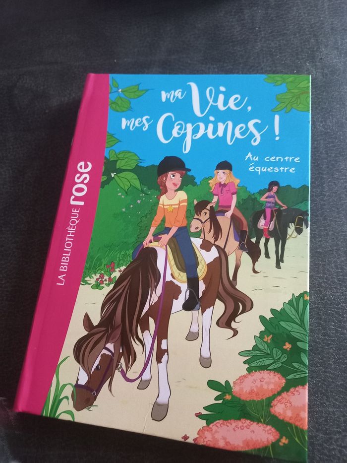 Livre bibliotheque rose ma vie mes copines tome 10 - photo numéro 1