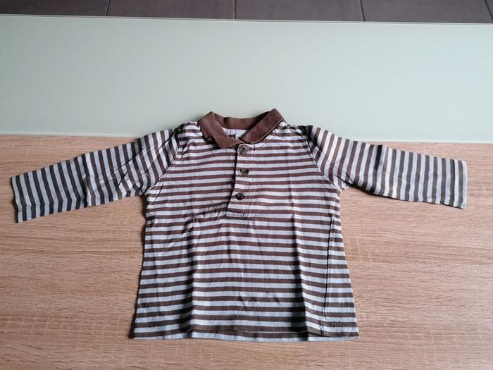 T-shirts polo longue manche 12mois