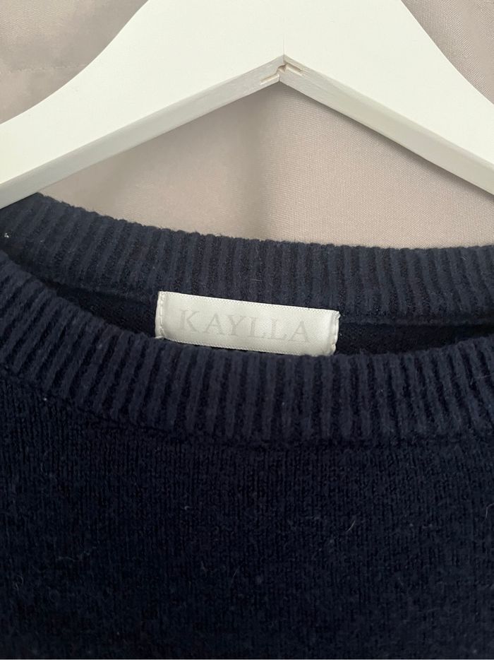Pull marinière bleu marine - photo numéro 2