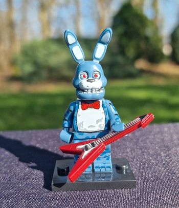 Minifigure Jeu Vidéo Film horreur FNAF Five Nights At Freddy's Bonnie n1.2