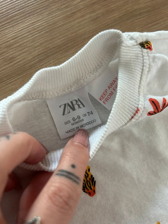 T shirt blanc Zara - photo numéro 4