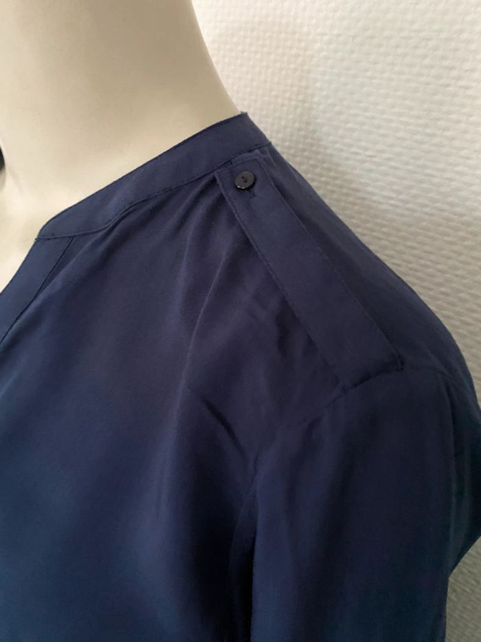 Chemise bleu marine Esprit 🌸 taille 38 - photo numéro 3