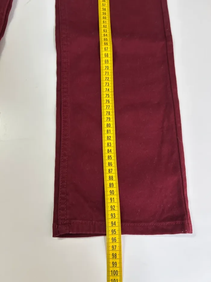 Jean Levi's Homme Bordeaux W33 L28 | 511 Slim | Très Bon État | BP196 - photo numéro 9