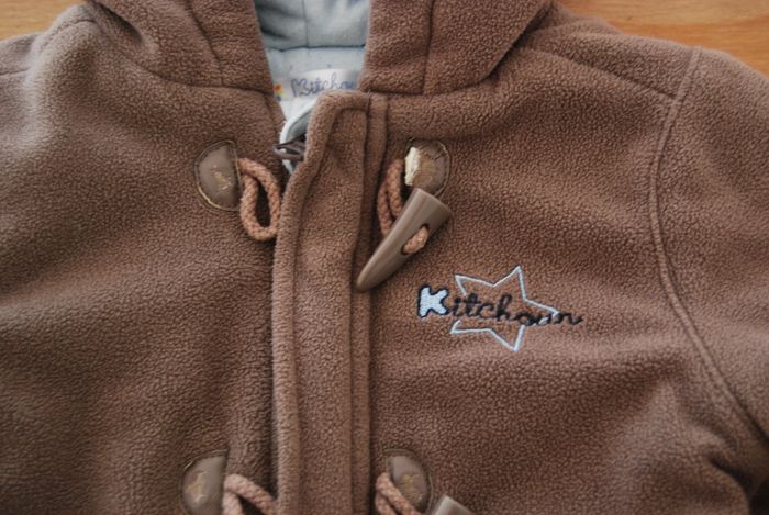 Veste chaude en polaire taille 6 mois marque Kitchoun - photo numéro 2