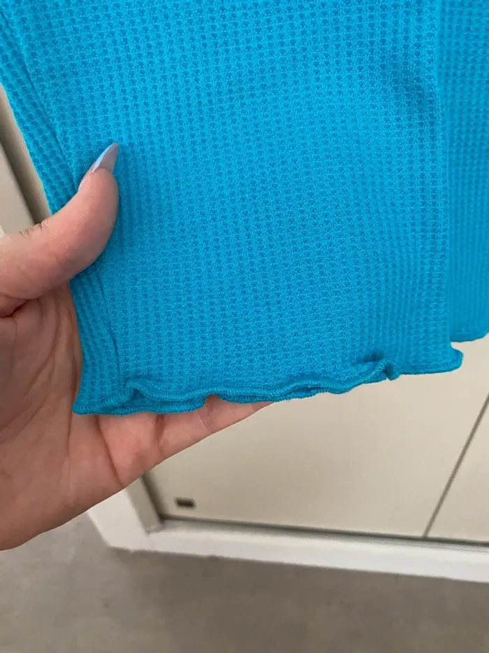 Crop ton bleu Lefties - photo numéro 4