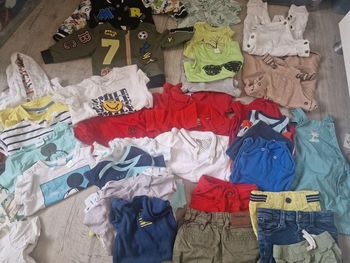 Gros lot de vêtements 9 mois été garçon 