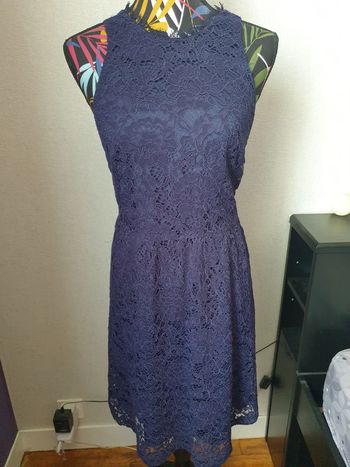 Robe bleu marine Camaïeu