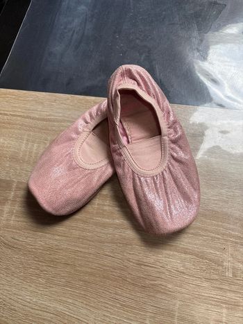 Patin de danse rose paillettes pointure 29/30