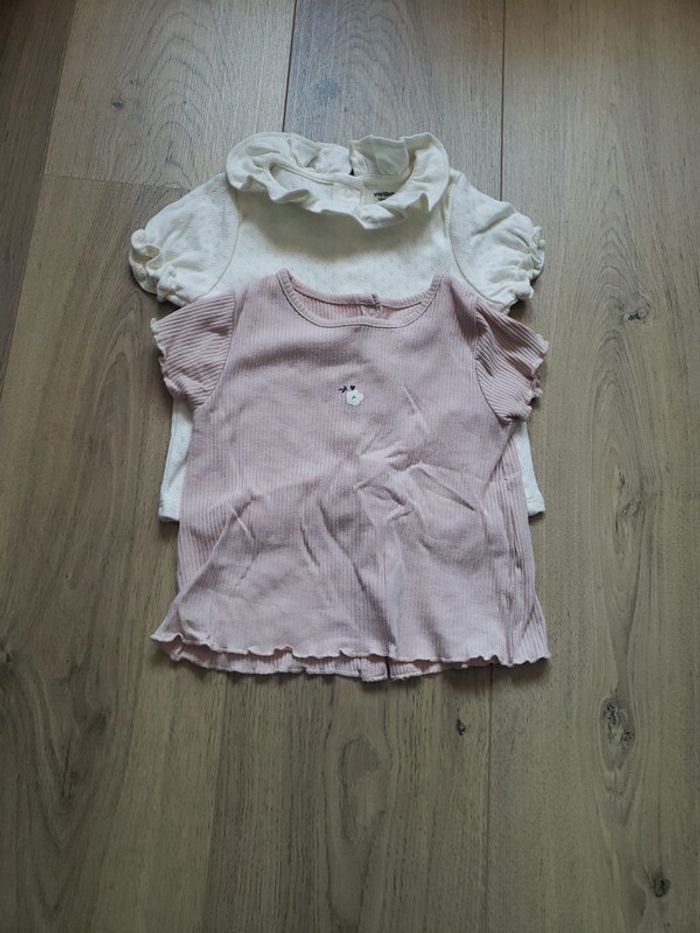 Lot de 2 Tee-shirts Verbaudet 18 mois 81 cm
