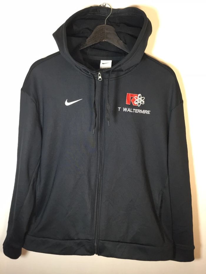 Sweat zippé à capuche pour homme Nike noir taille M 041