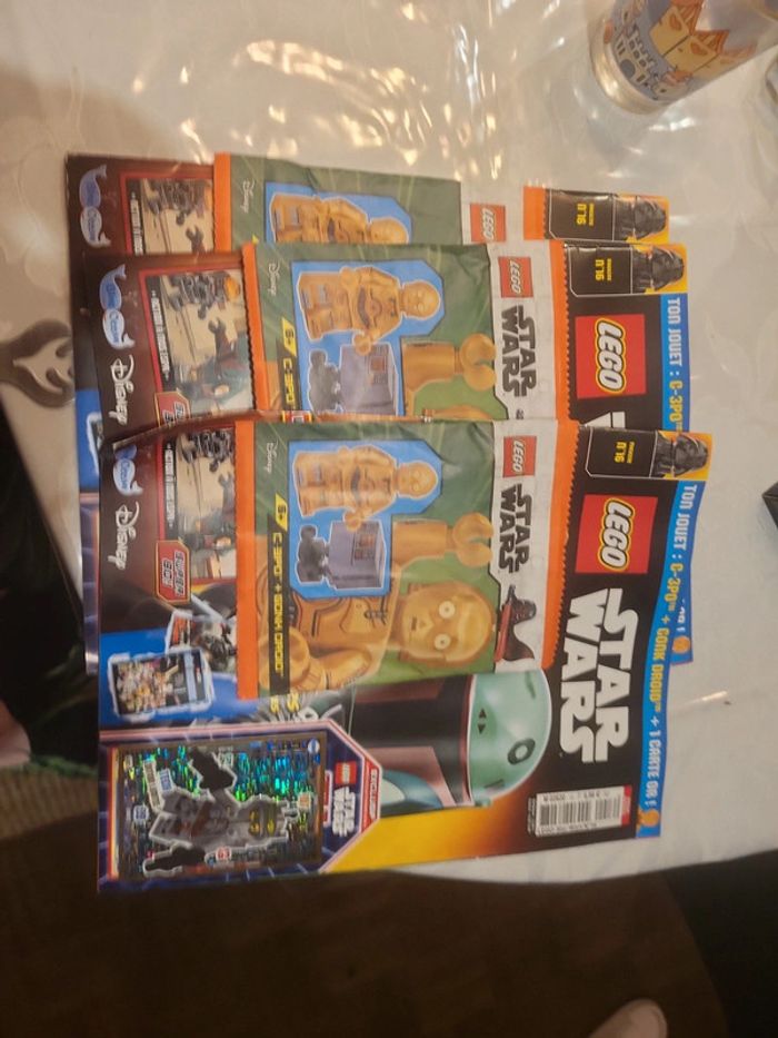 Lot de 3 lego star wars C-3PO + Gonk Droid - photo numéro 2